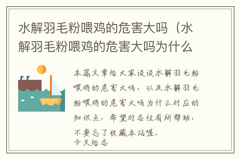 水解羽毛粉喂雞的危害大嗎（水解羽毛粉喂雞的危害大嗎為什么）